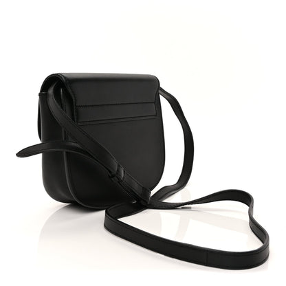 Saint Laurent Smooth Calfskin Classic Monogram Small Kaia Satchel Black 2 of 8