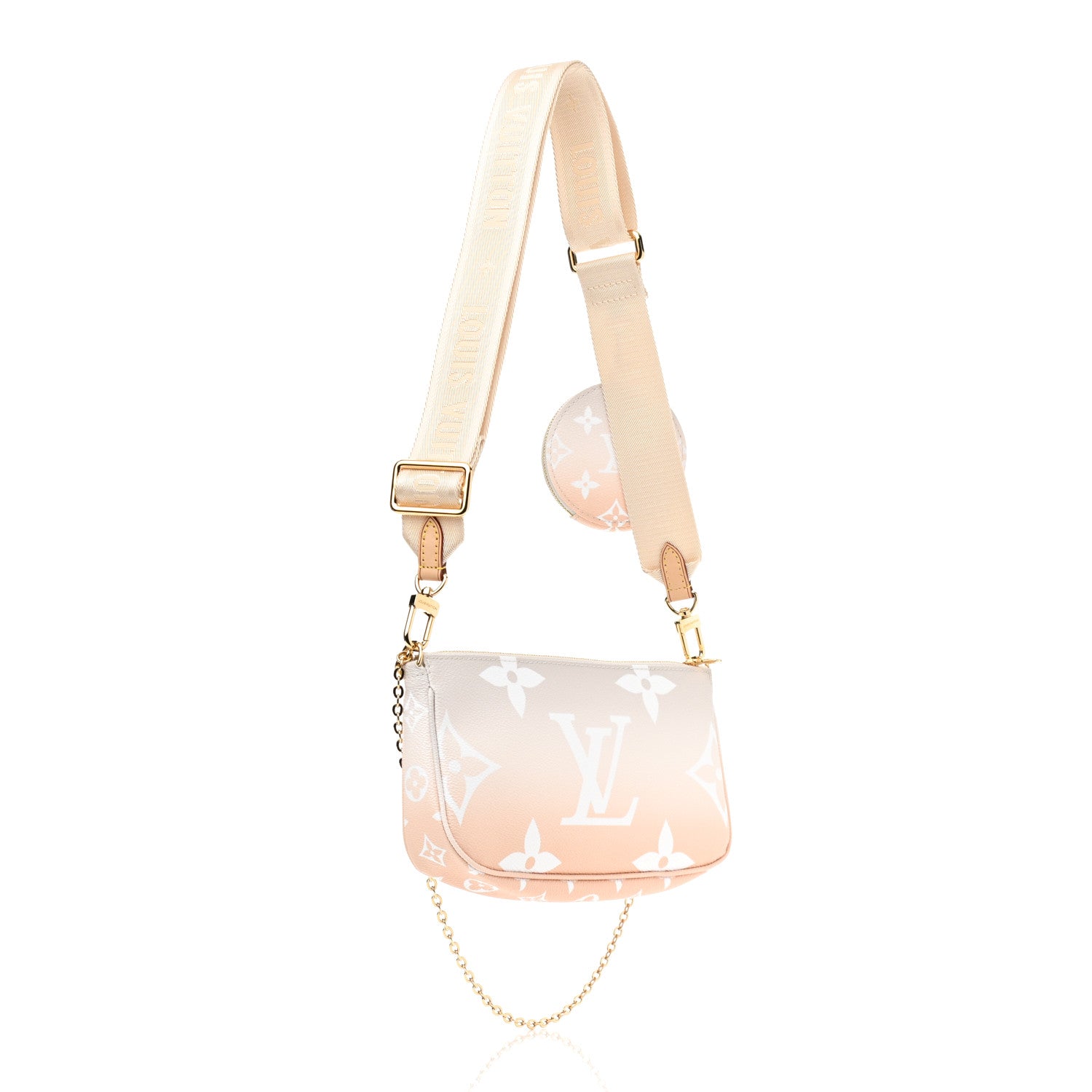 Louis Vuitton Monogram Giant By The Pool Multi Pochette Accessories Brume 3 of 11