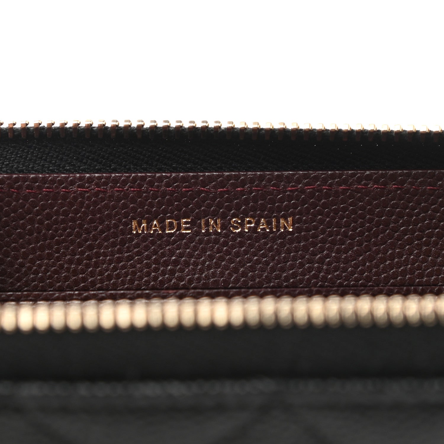 Chanel Caviar Quilted Medium Zip Around Wallet Black 7 of 9