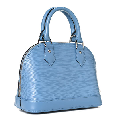 Louis Vuitton Epi Jacquard Alma BB Bleuet 2 of 12