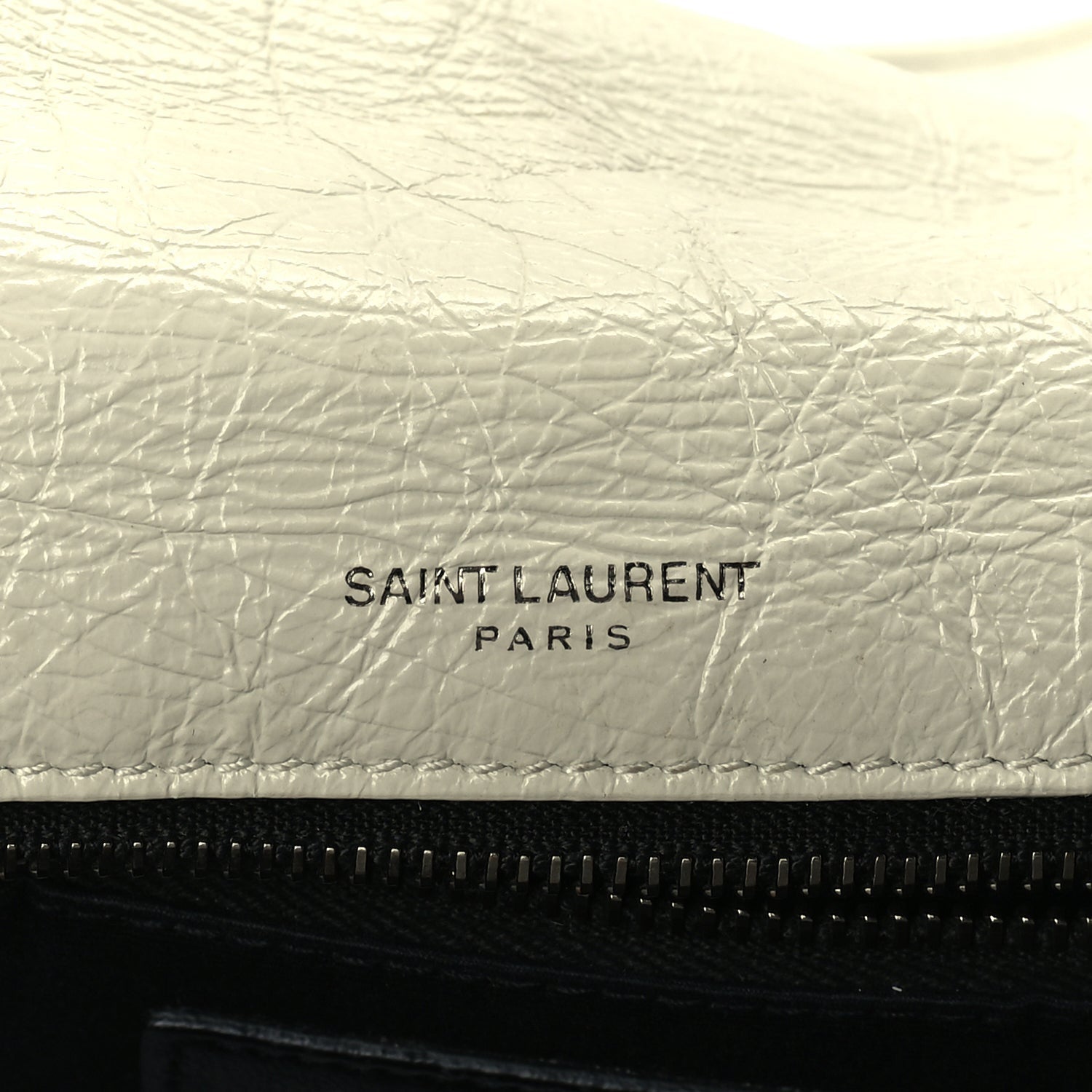 Saint Laurent Crinkled Calfskin Matelasse Monogram Medium Niki Chain Satchel Crema Soft 5 of 8