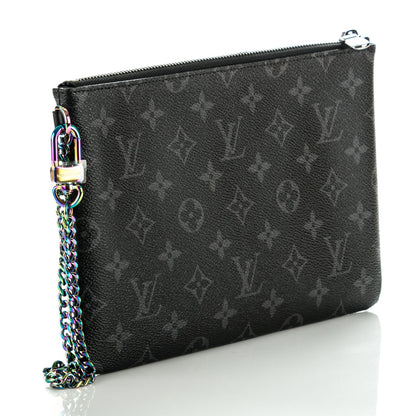 Louis Vuitton Monogram Eclipse Fragment Design iPad Pouch 3 of 7