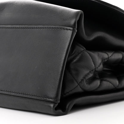 Chanel Calfskin Jumbo Tramezzo Flap Black 12 of 13