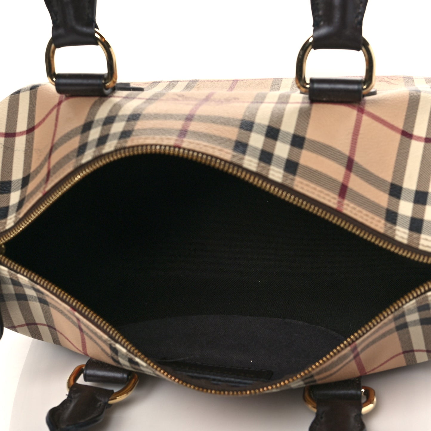 Haymarket Check Small Chester Bowling Bag Chocolate