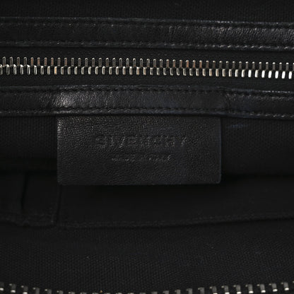 Givenchy Calfskin Crocodile Embossed Medium Nightingale Black 6 of 7