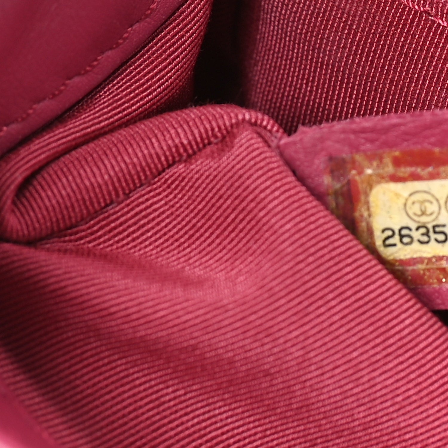 Chanel Lambskin Quilted Small Boy Flap  Dark Pink 6 of 9