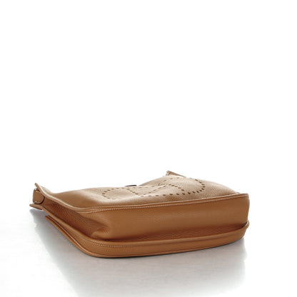 Hermes Taurillon Clemence Evelyne III GM Gold 4 of 7