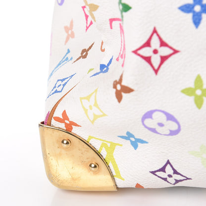 Louis Vuitton Monogram Multicolor Keepall 45 White 20 of 23