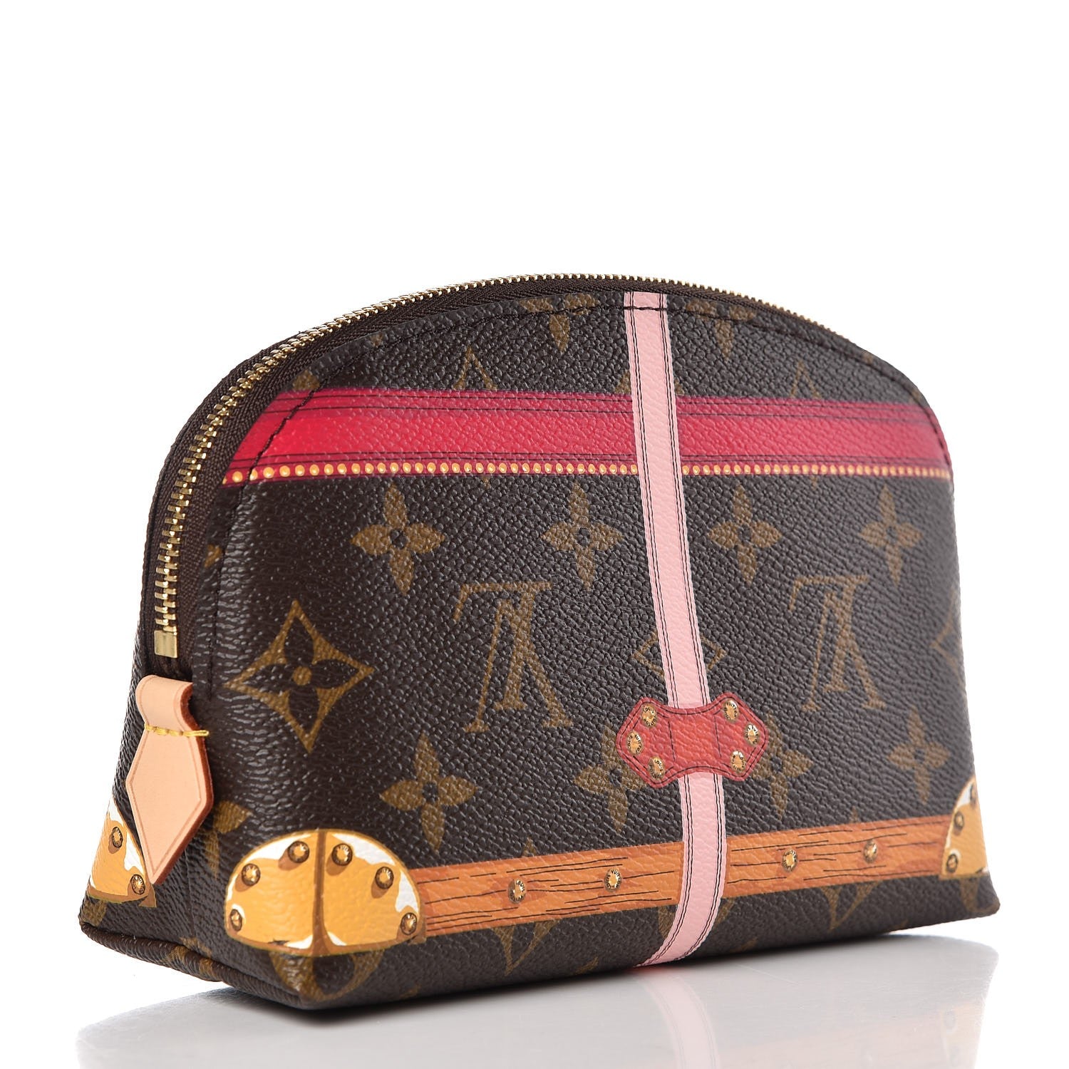 Louis Vuitton Monogram Summer Trunks Cosmetic Pouch PM 3 of 6