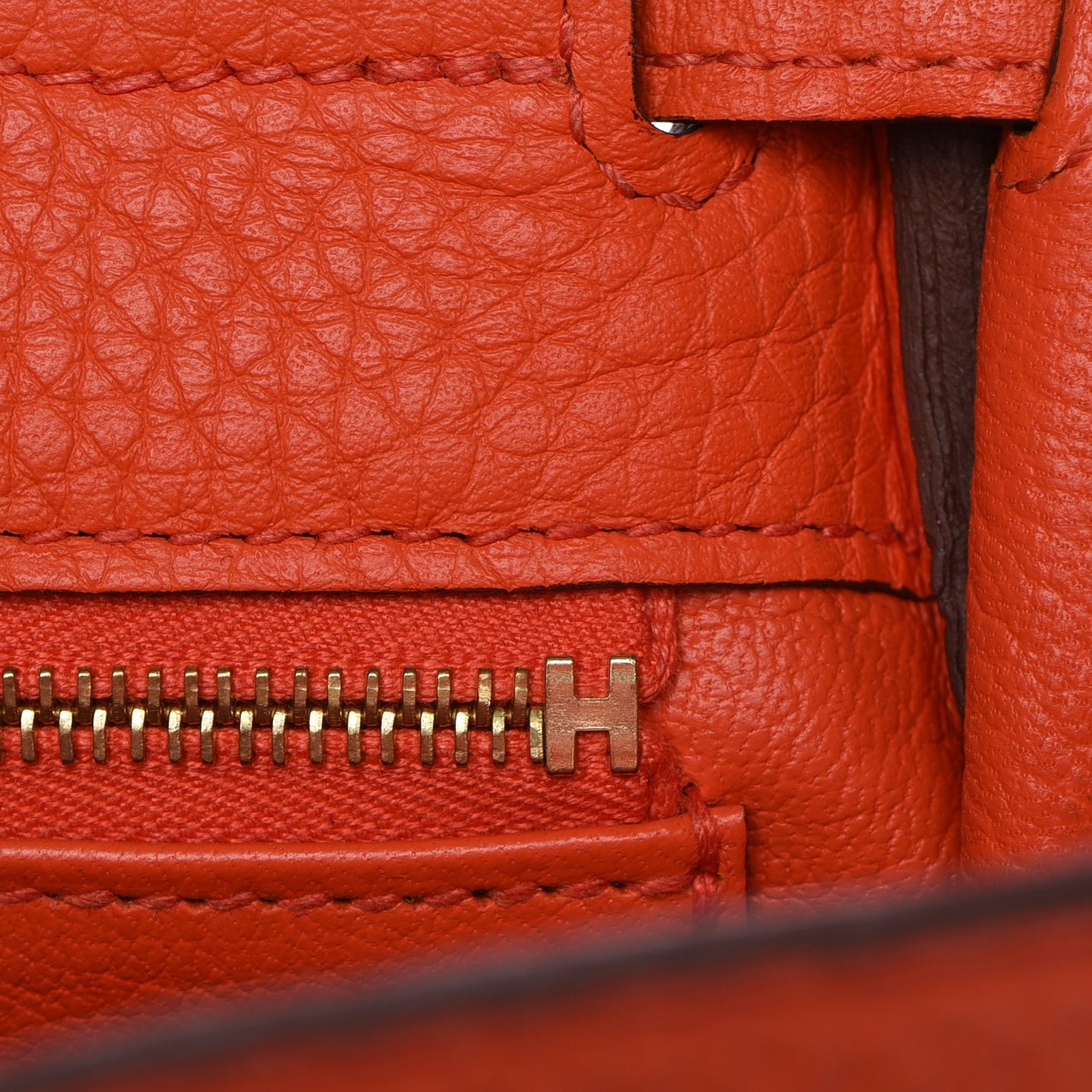 Taurillon Clemence Kelly Retourne 32 Orange Poppy