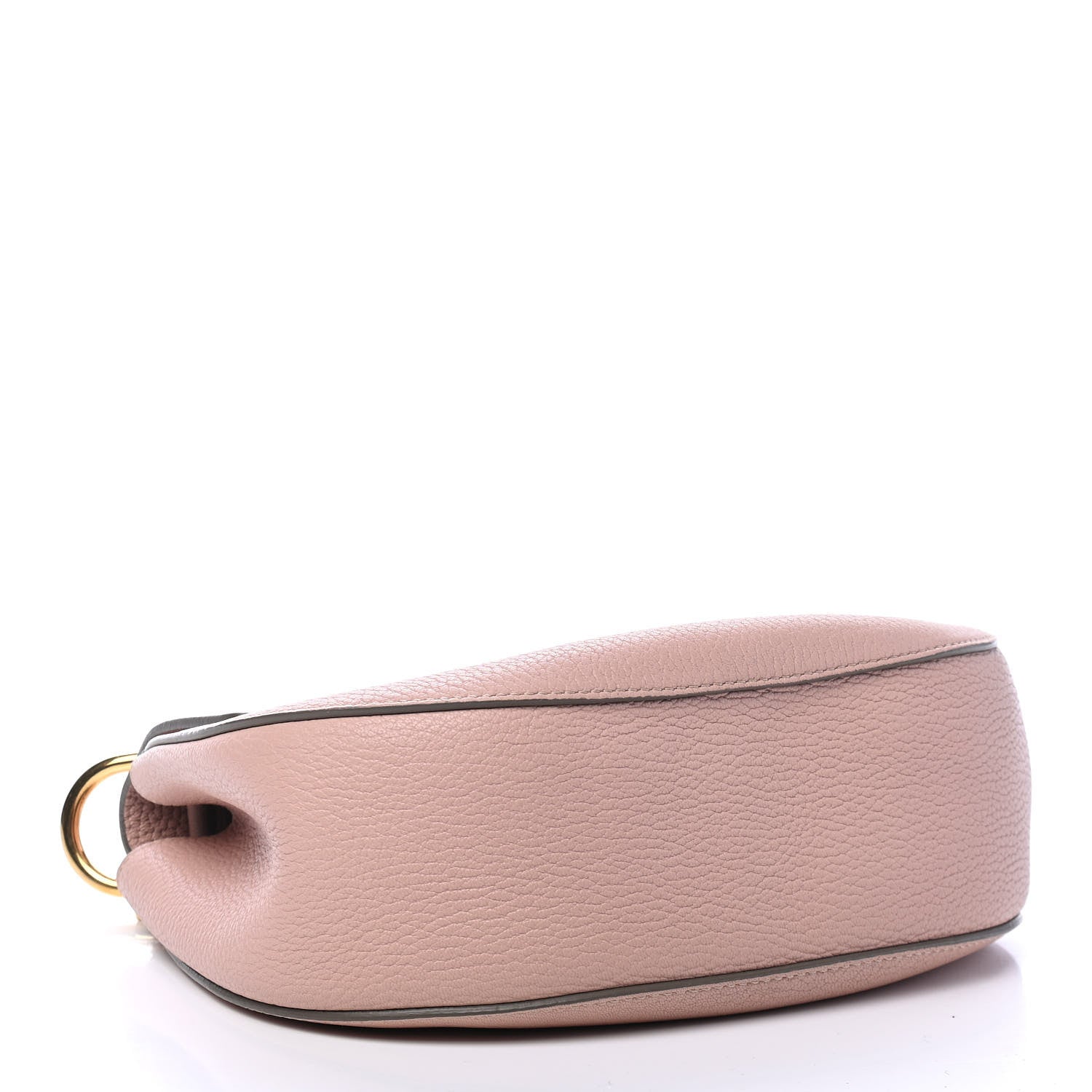 Chloe Grained Lambskin Mini Drew Shoulder Bag Cement Pink 3 of 5
