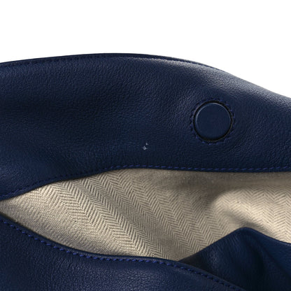 Loewe Calfskin Small Flamenco Knot Hobo Navy 8 of 9