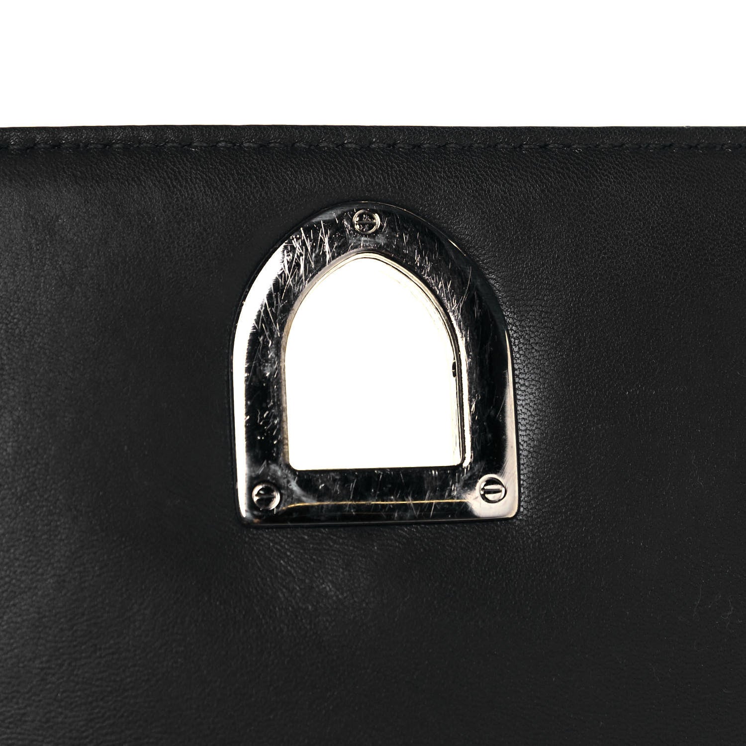 Christian Dior Metallic Patent Micro-Cannage Medium Diorama Flap Bag Silver 12 of 18