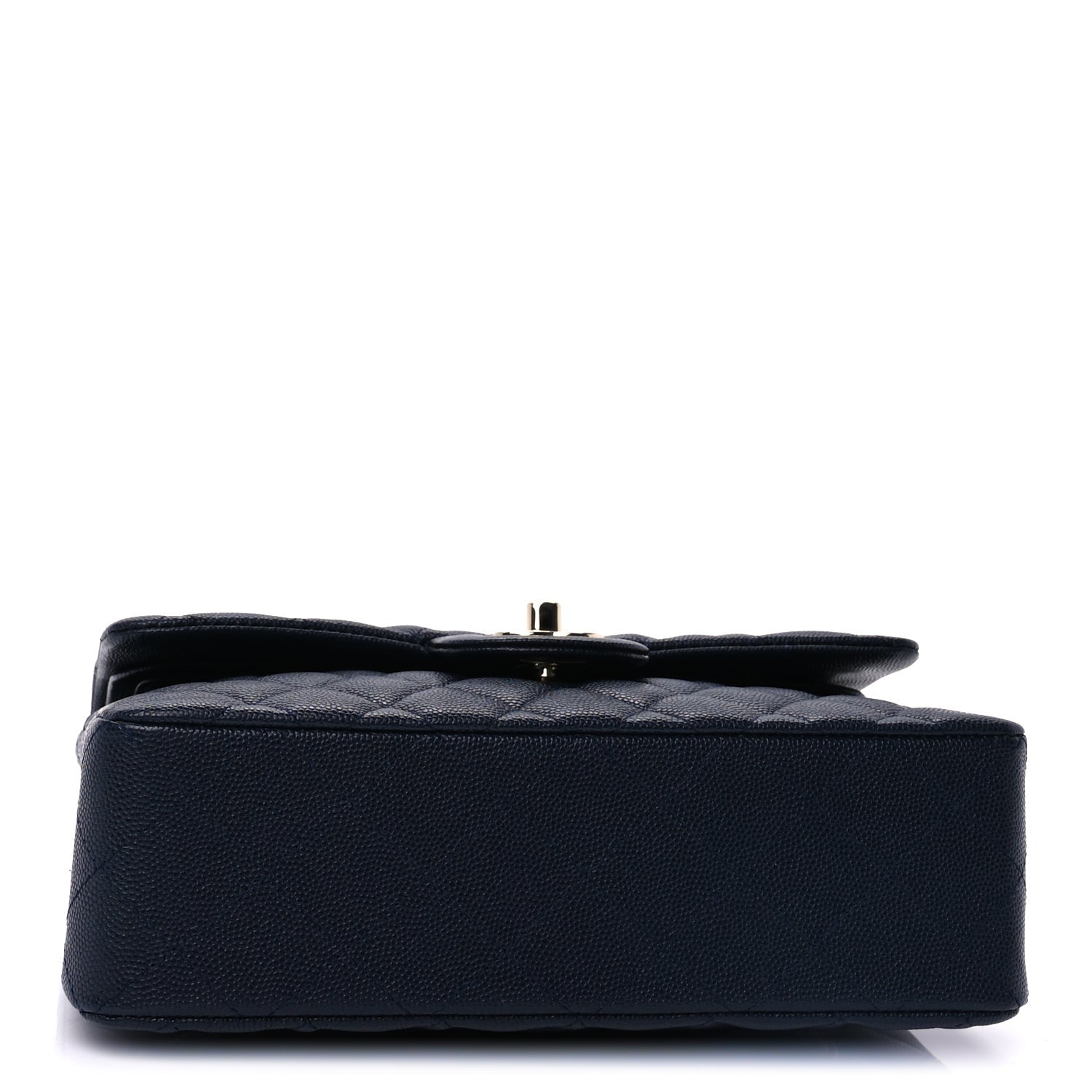 Chanel Caviar Quilted Small Double Flap Dark Navy 3 of 8