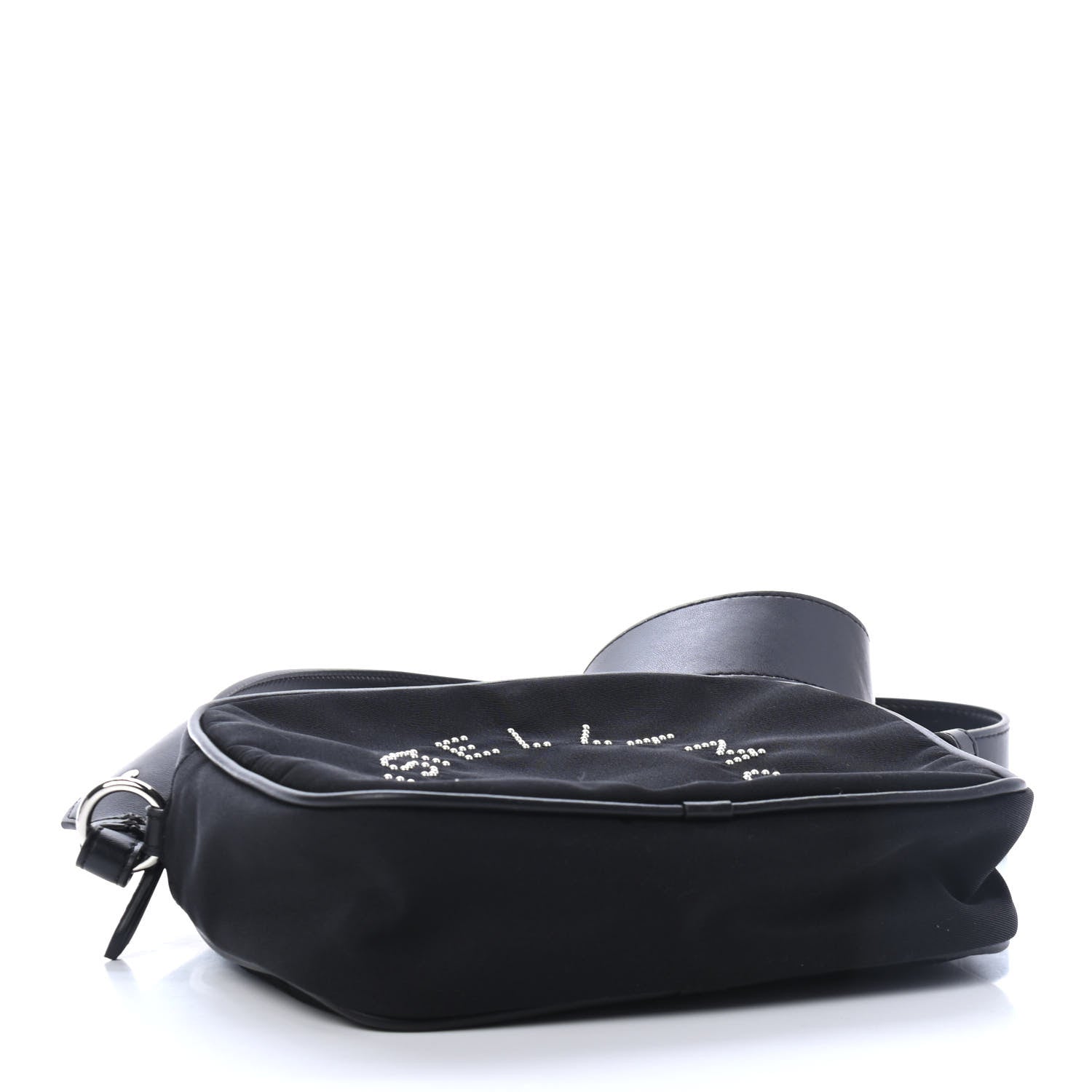 Stella McCartney Nylon Eco Alter Nappa Studded Logo Camera Bag Black 3 of 4