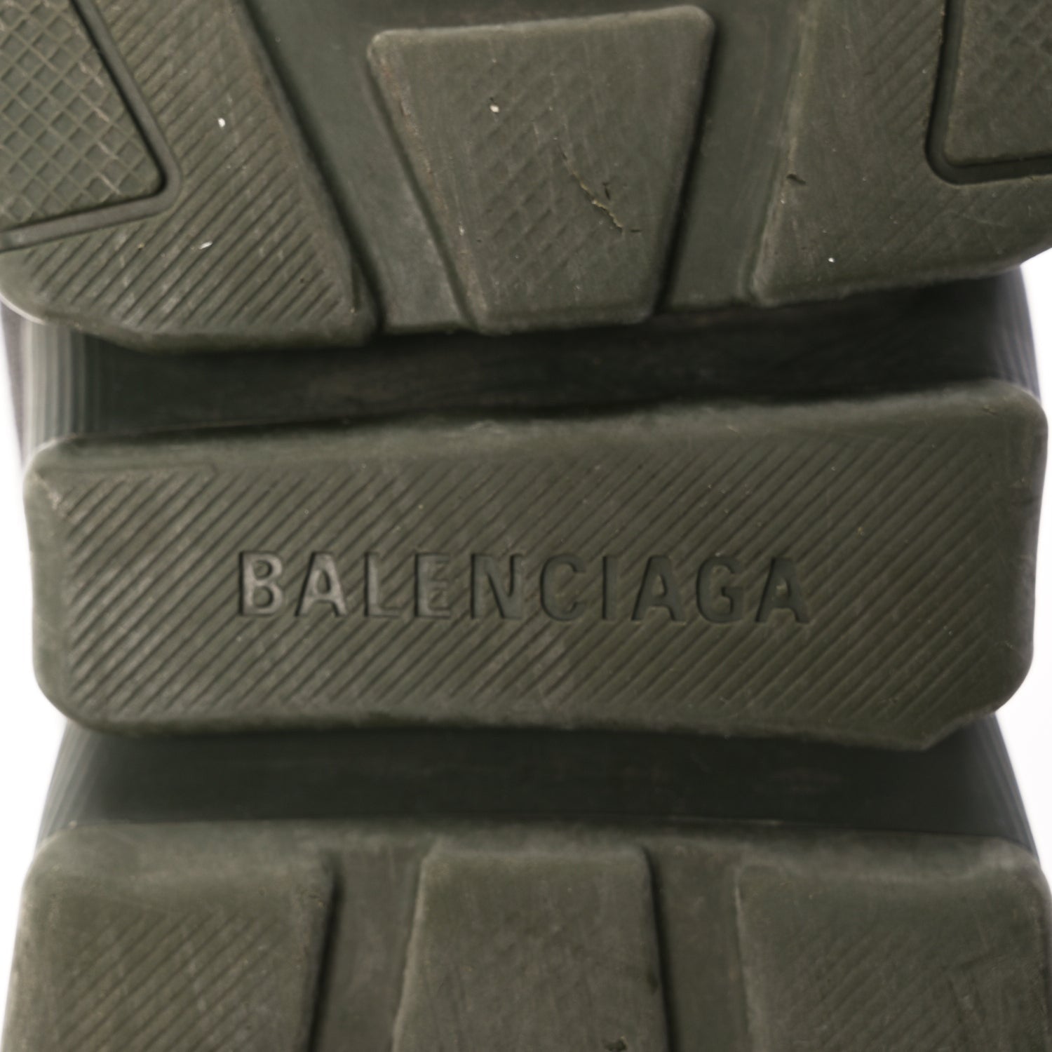 Balenciaga Technical 3D Recycled Knit Womens Speed 2.0 Sneakers 37 Monocolor Dark Kaki 7 of 9