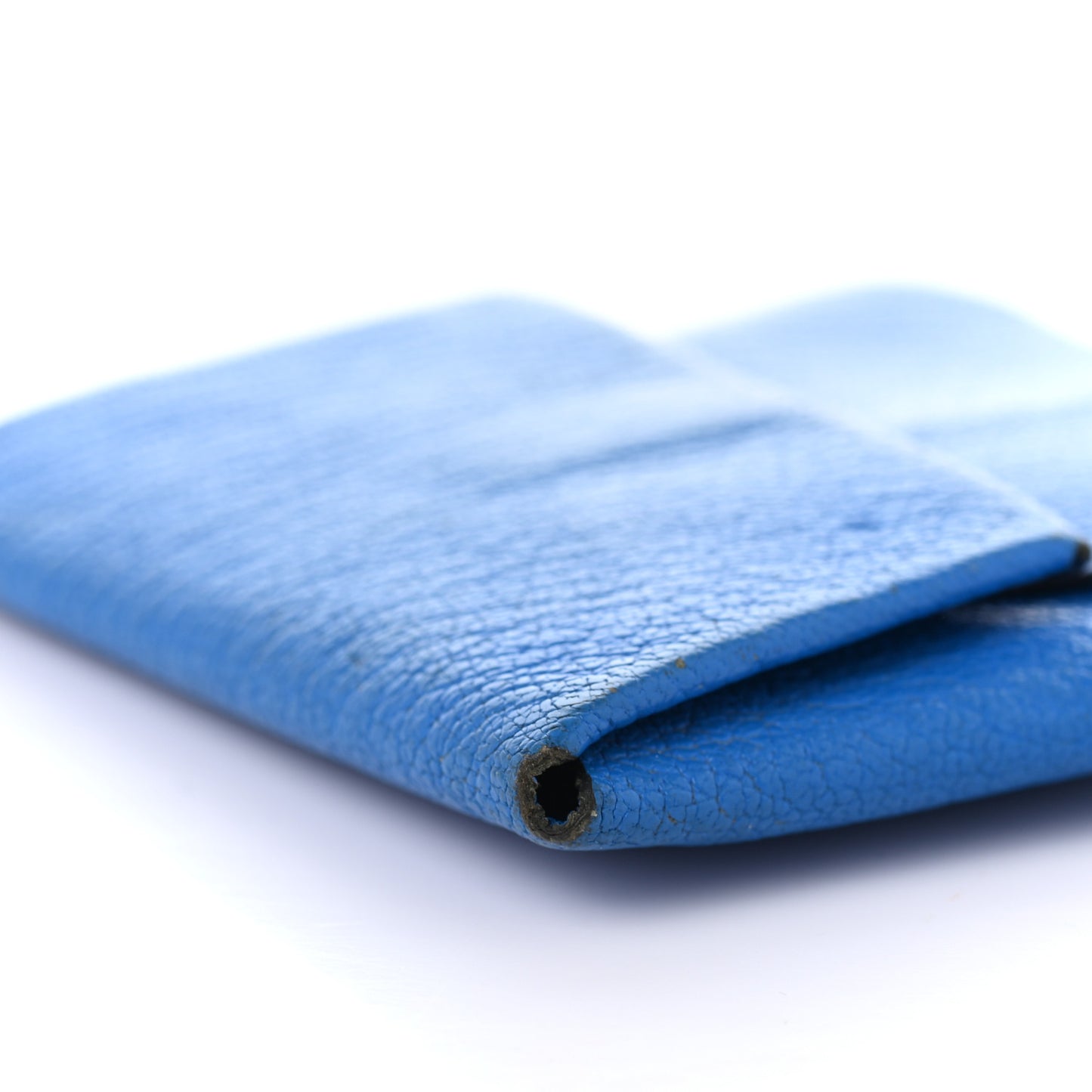 Chevre Mysore Bastia Coin Purse Bleu Hydra