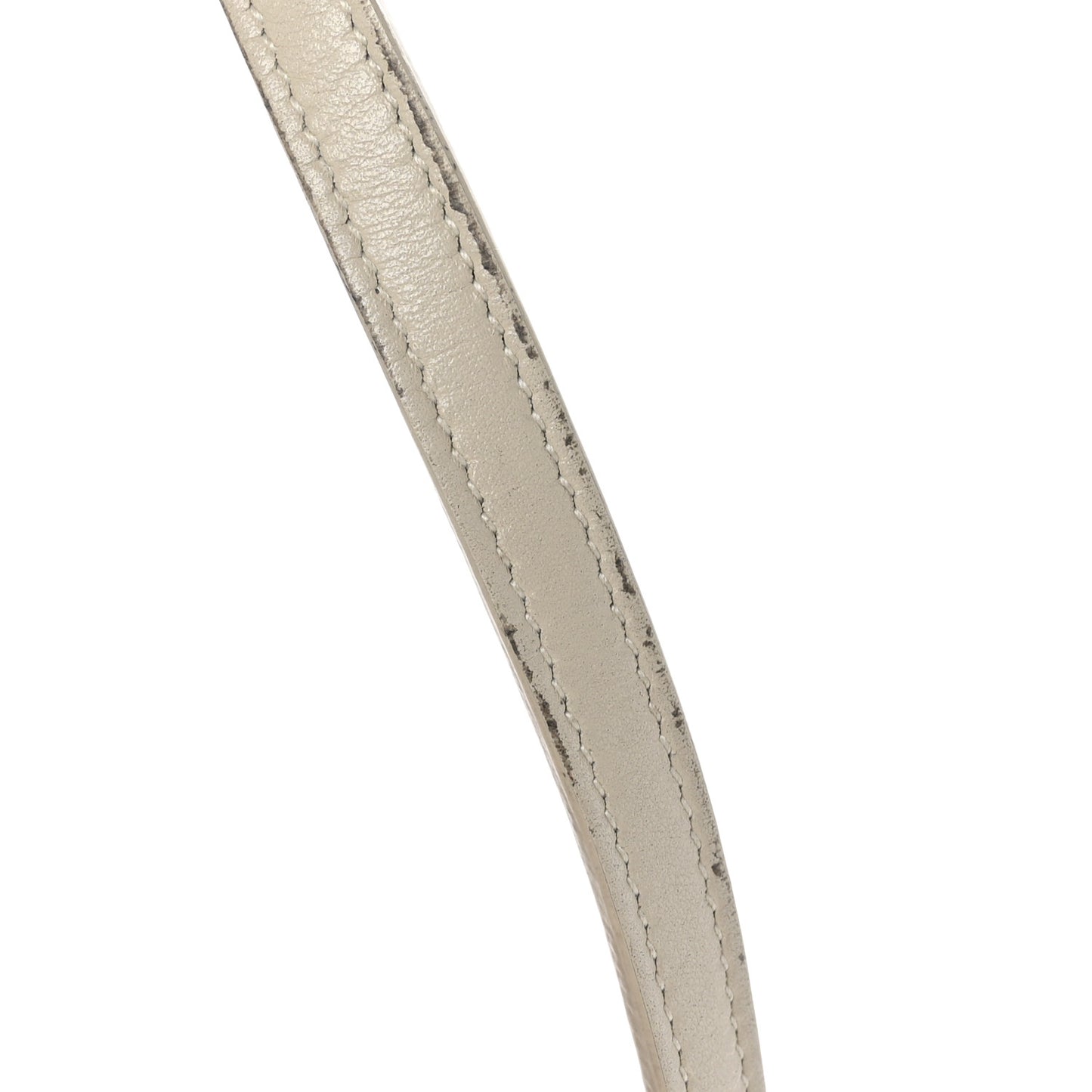 SAINT LAURENT Calfskin Matelasse Monogram Lou Camera Bag Crema Soft