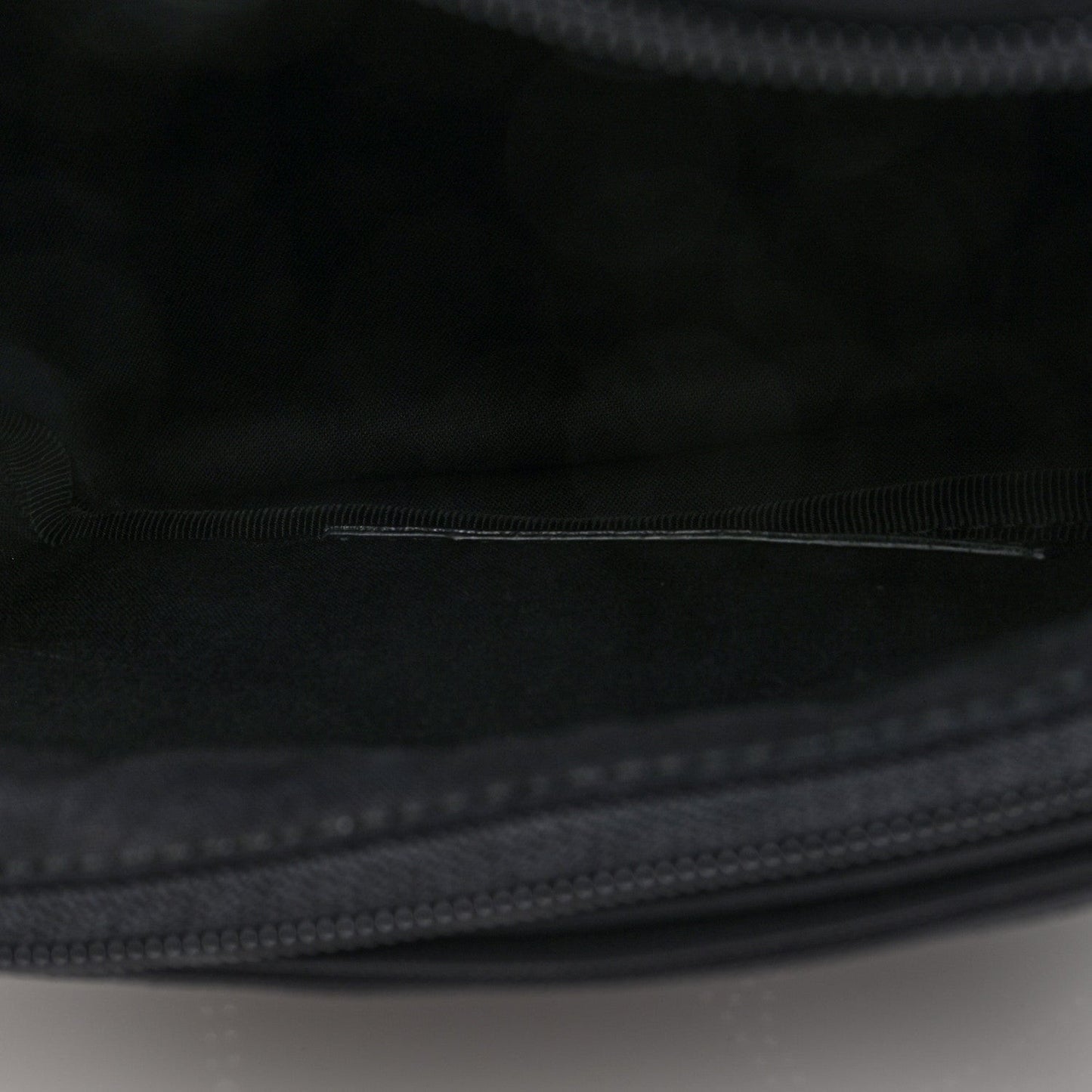 Nylon Eiffel Strassed Beltpack Black
