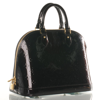 Louis Vuitton Vernis Alma PM Amarante 3 of 9