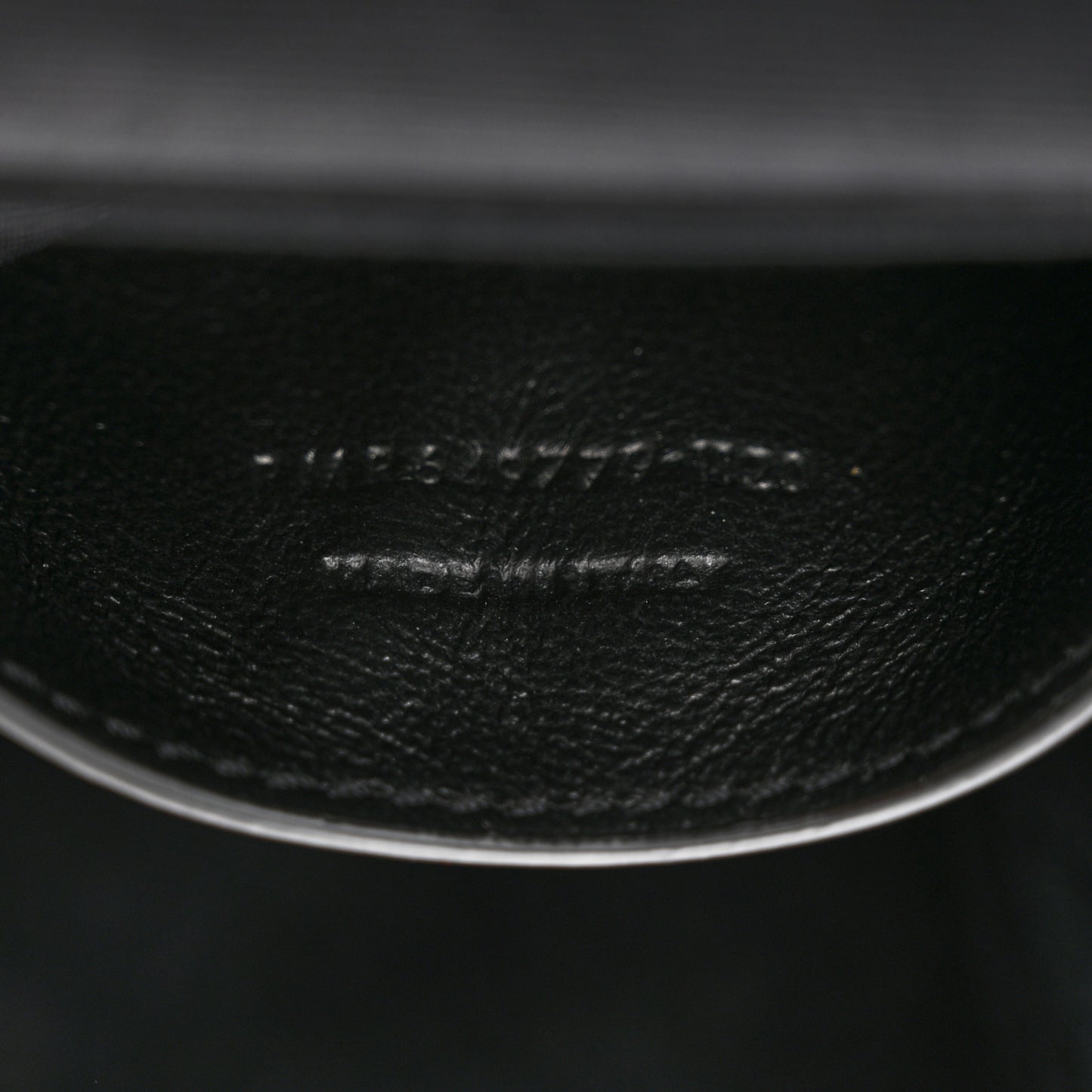 Grain de Poudre Quilted 80's Vanity Bag Black