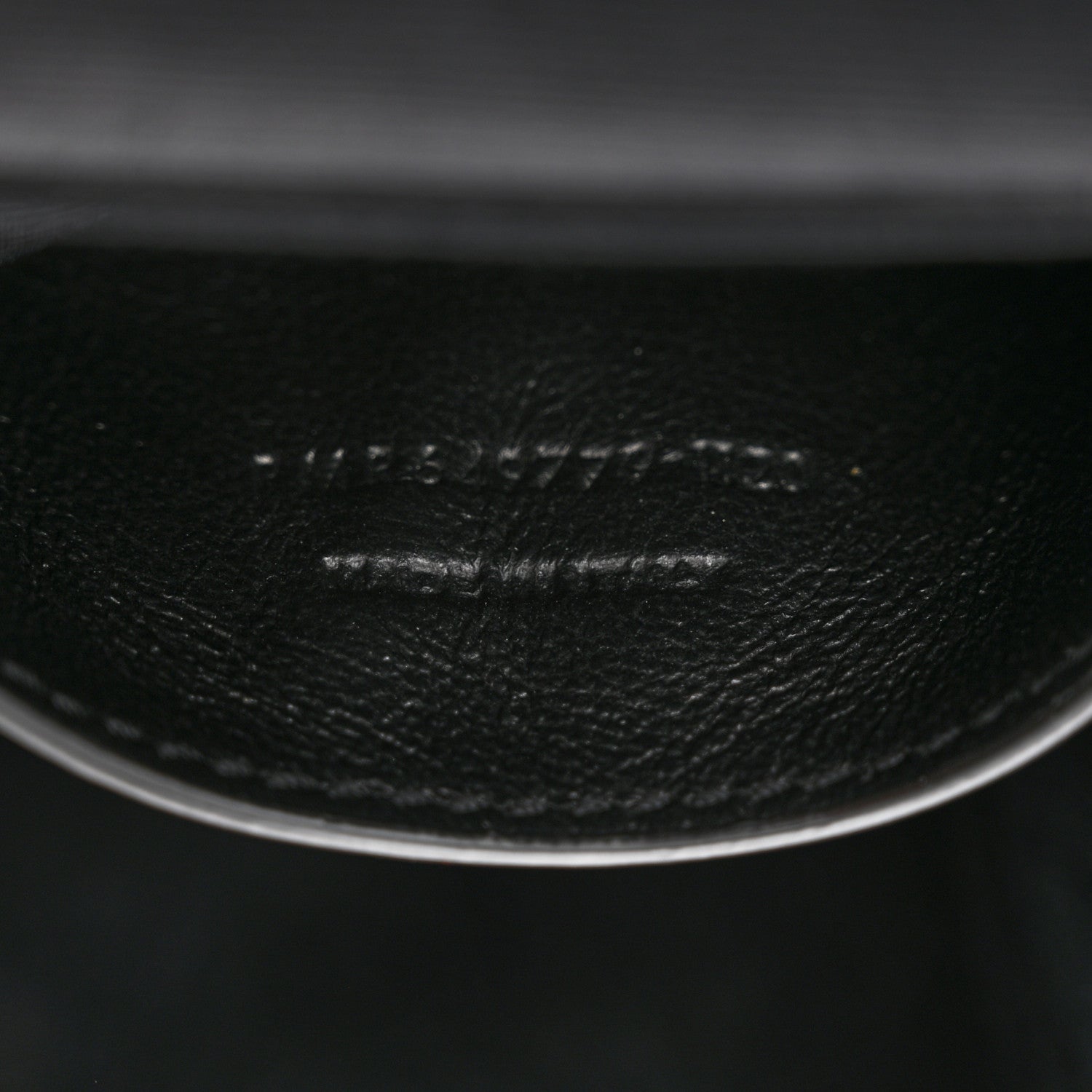 Saint Laurent Grain de Poudre Quilted 80's Vanity Bag Black 7 of 10