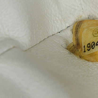 Chanel Caviar Quilted Medium Double Flap White 7 of 19