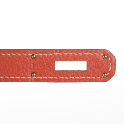 Hermes Togo Kelly Retourne 35 Sanguine 10 of 17