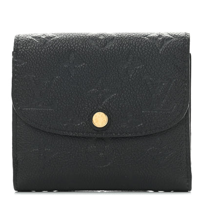Louis Vuitton Empreinte Ariane Wallet Black 1 of 9