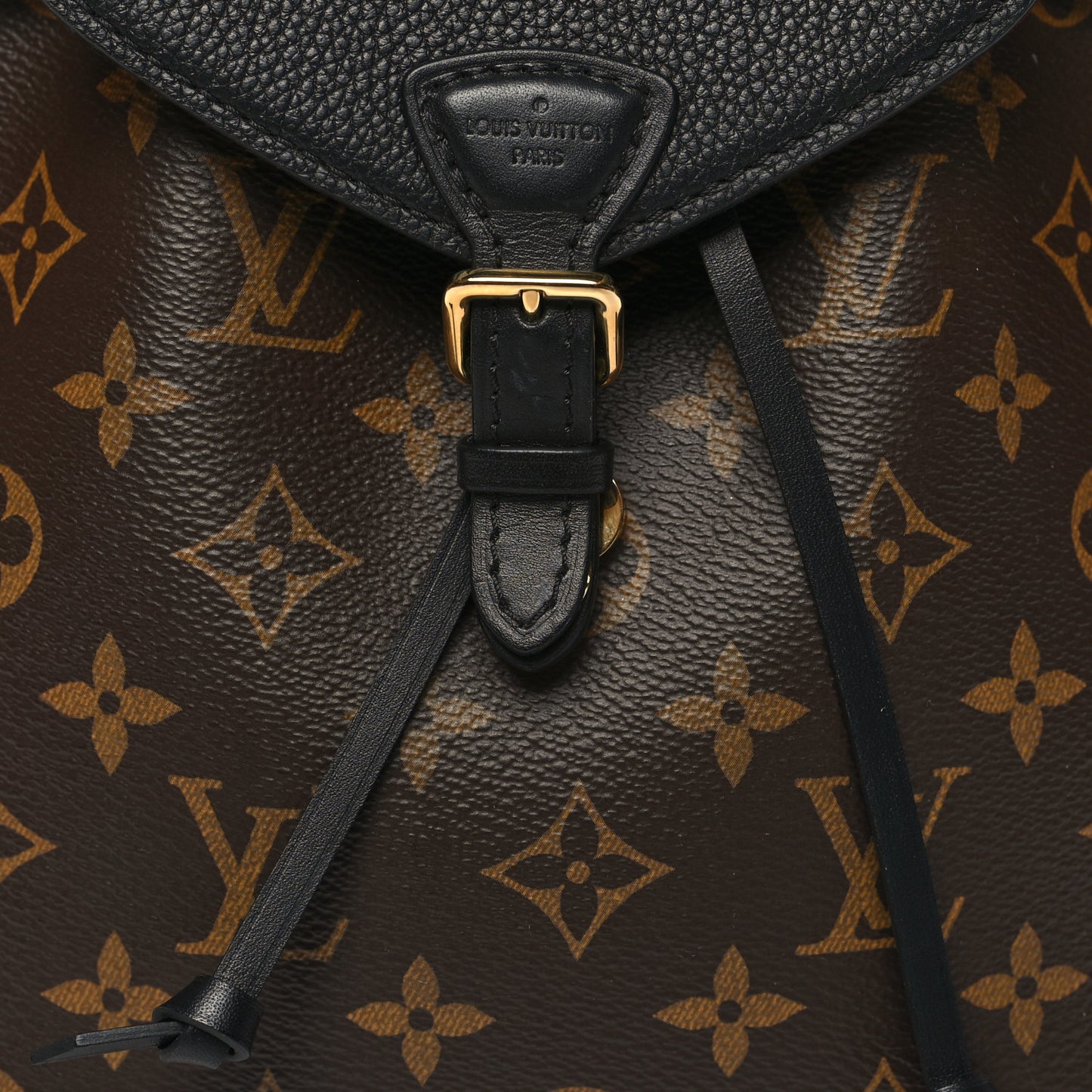 Monogram BB Montsouris NM Backpack Black