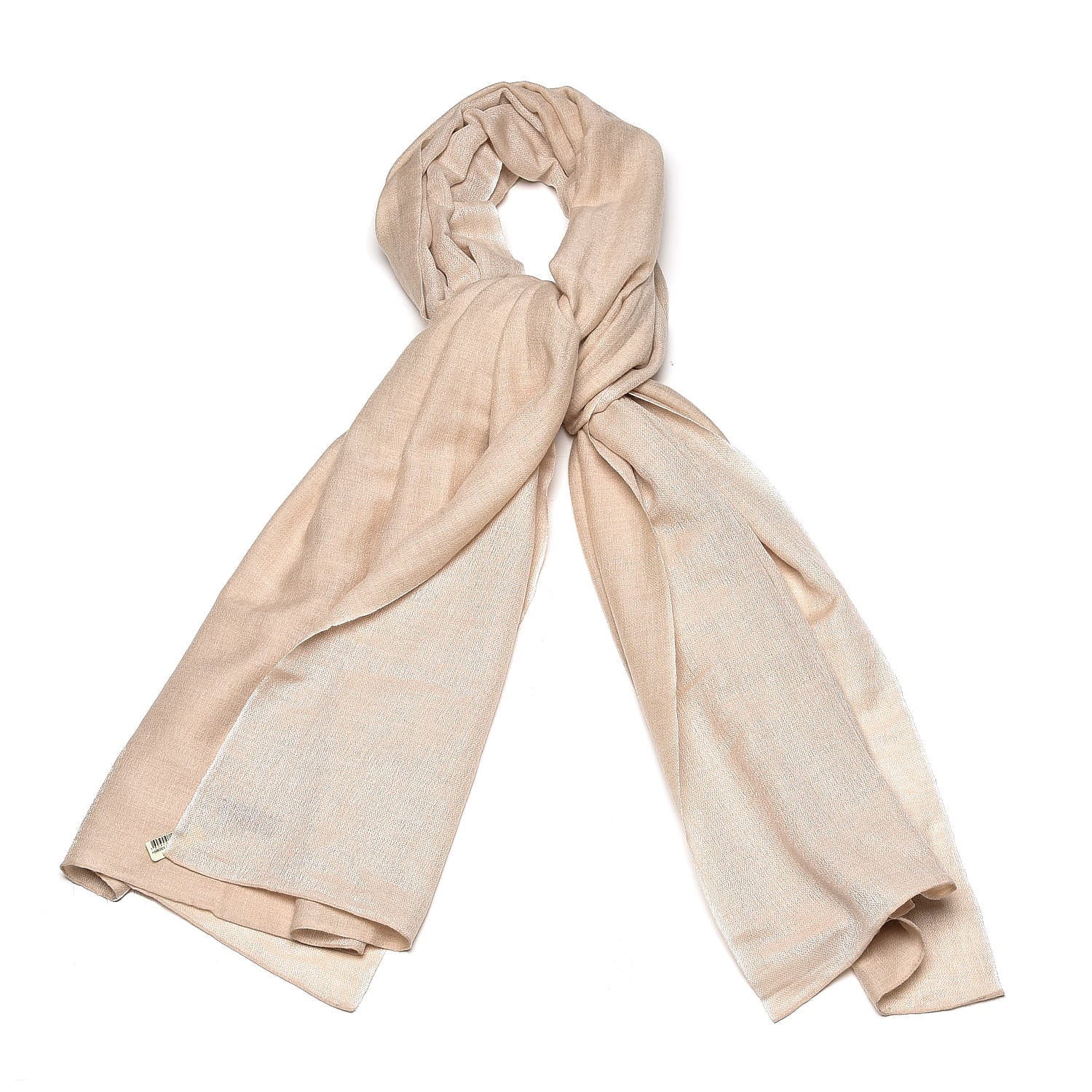 Hermes Camel Silk Stole Blond 1 of 6