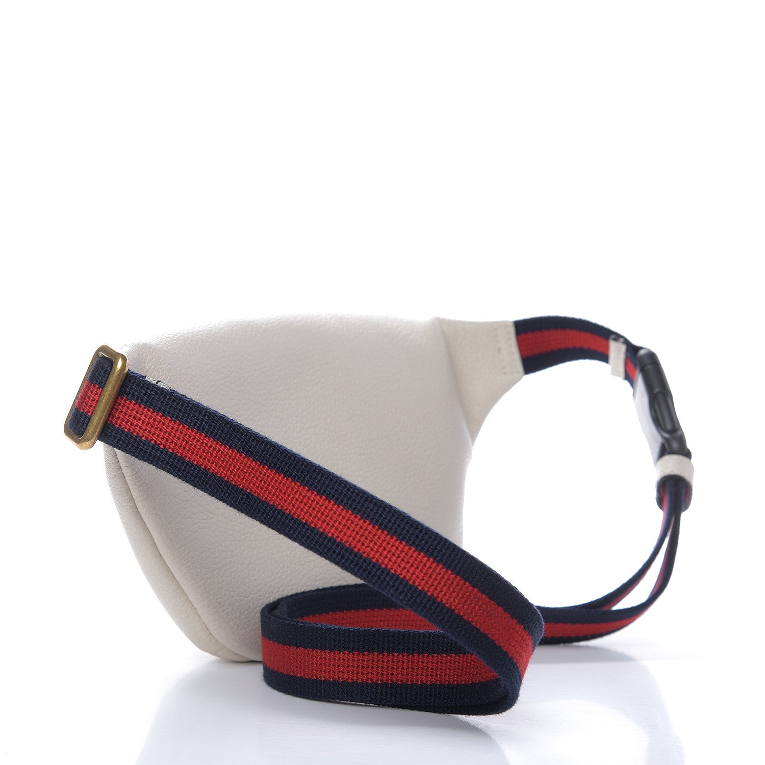 Gucci Grained Calfskin Small Logo Belt Bag White 3 of 9