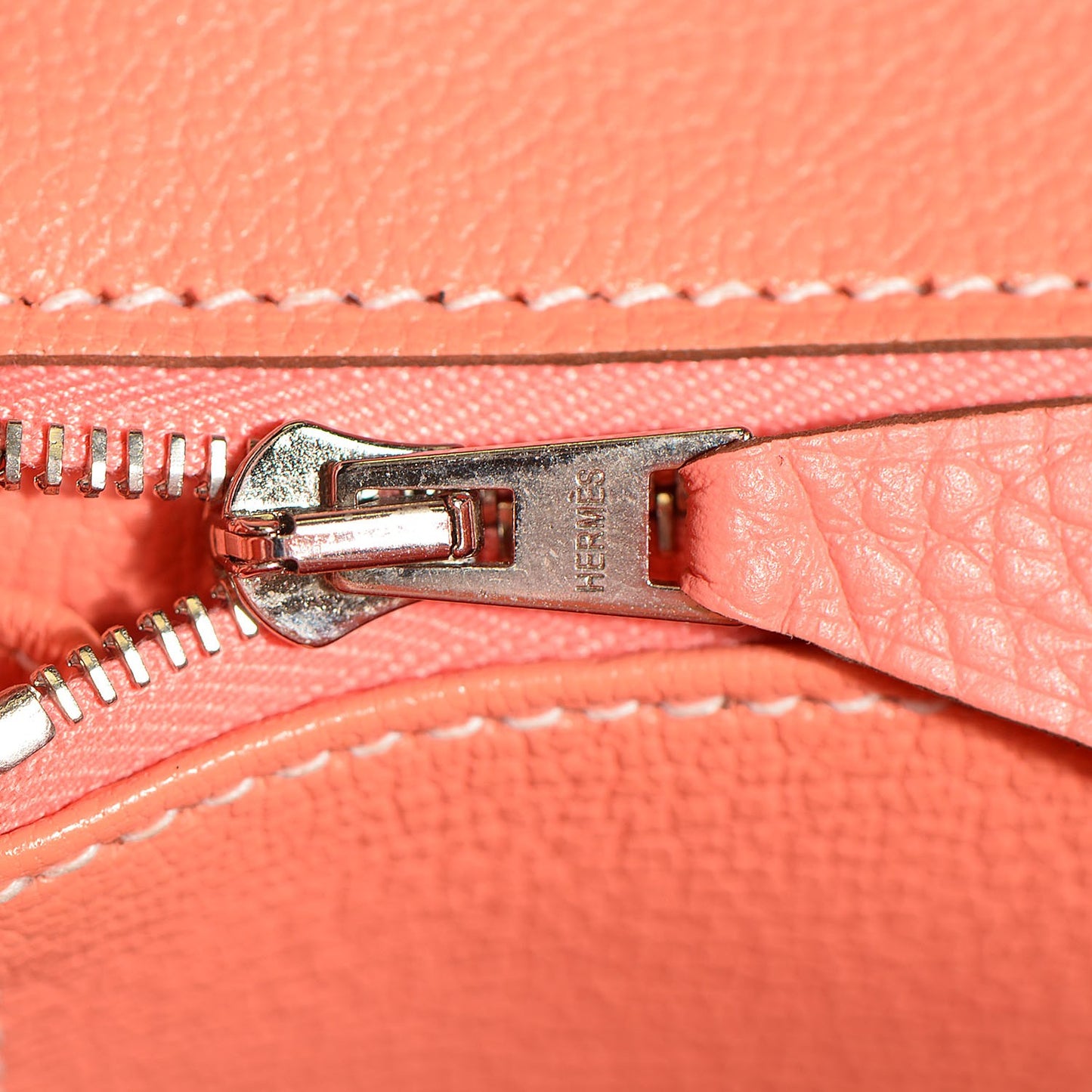 Taurillon Clemence Birkin 30 Crevette