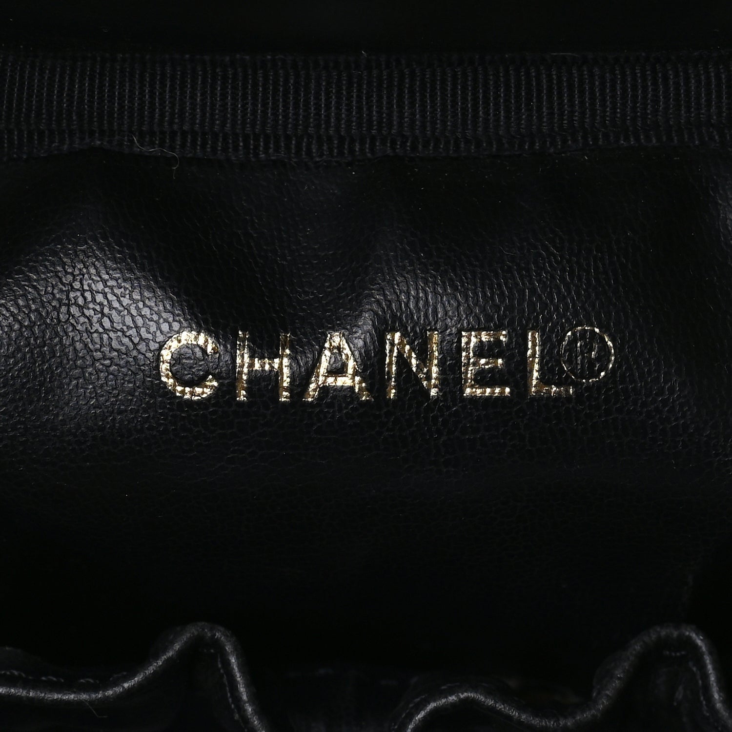 Chanel Caviar Vanity Cosmetic Case  Black 4 of 7