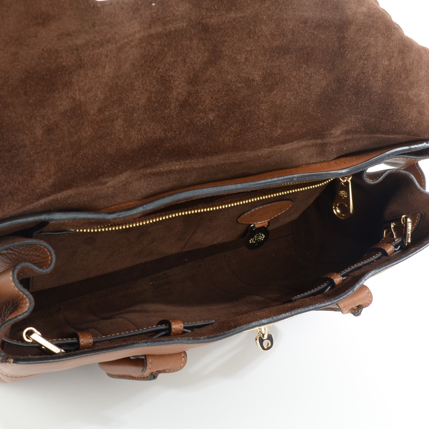Soft Matte Leather Cookie Bayswater Satchel Oak