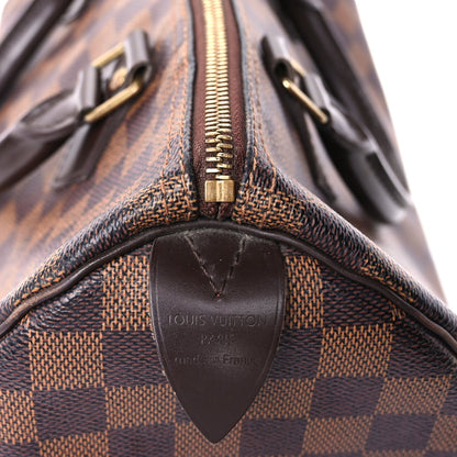Louis Vuitton Damier Ebene Speedy 30 5 of 8