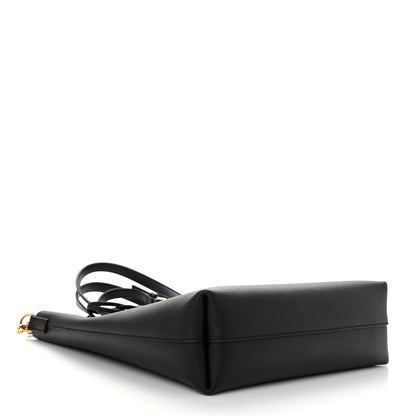 Saint Laurent Calfskin Toy Shopping Tote Black 4 of 8