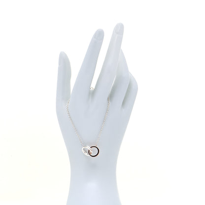 Tiffany Sterling Silver Rubedo 1837 Interlocking Bracelet 2 of 7