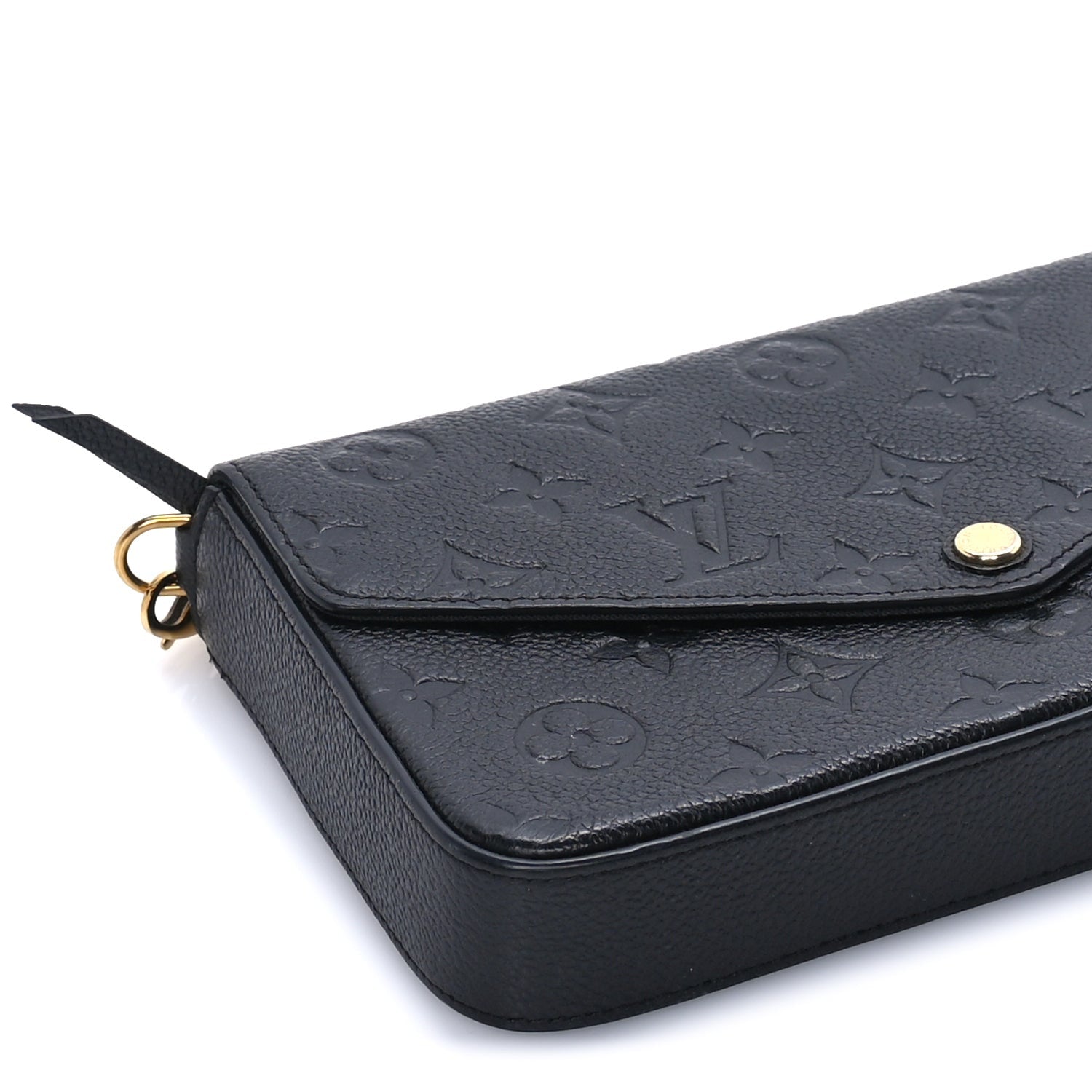 Louis Vuitton Empreinte Pochette Felicie Chain Wallet  Black 8 of 9