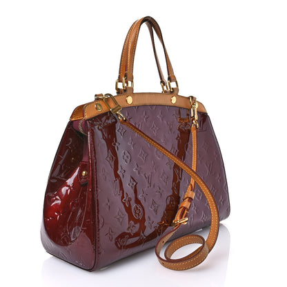 Louis Vuitton Vernis Brea MM Rouge Fauviste 3 of 13