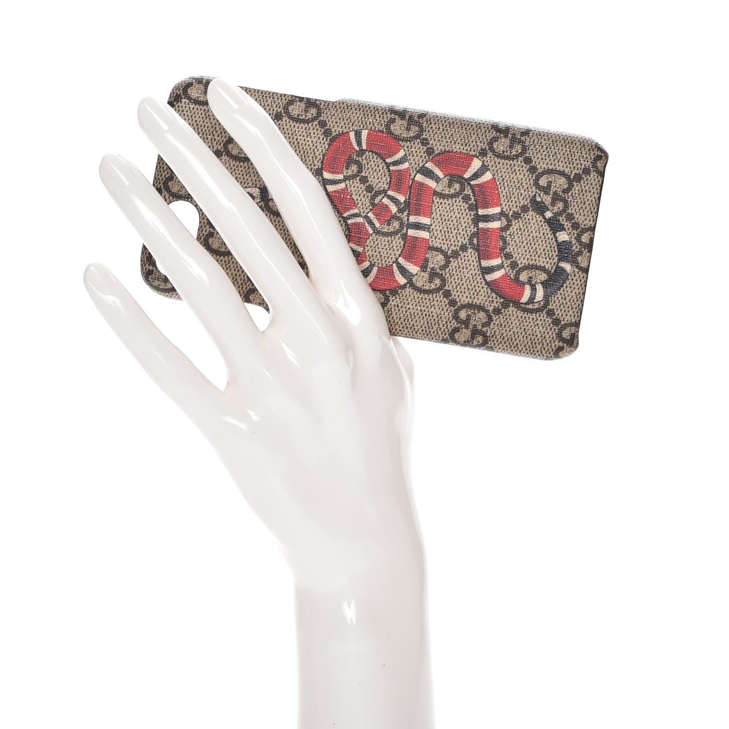 Gucci GG Supreme Monogram Kingsnake iphone 7 Case 2 of 6