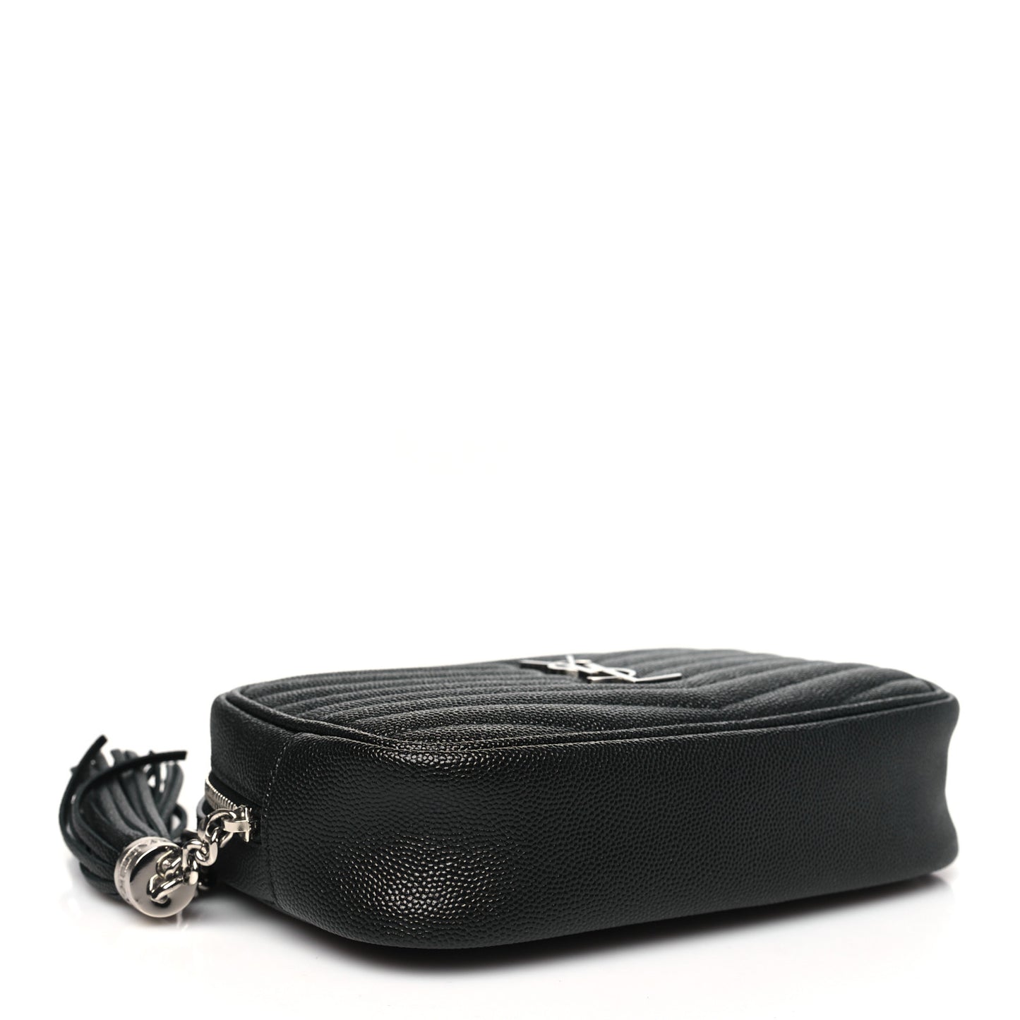 Grain De Poudre Matelasse Monogram Mini Lou Camera Bag Black