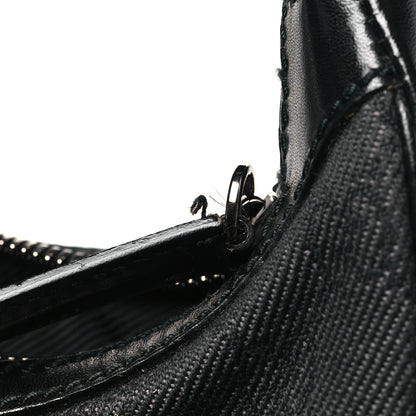 Gucci Denim Monogram Shoulder Bag Black 11 of 11