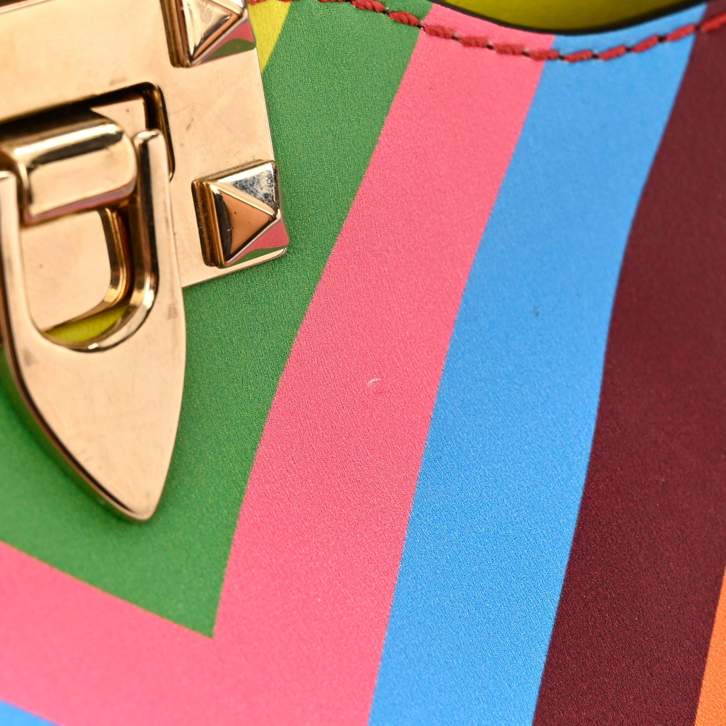 Vitello 1973 Medium Rockstud Tote Multicolor