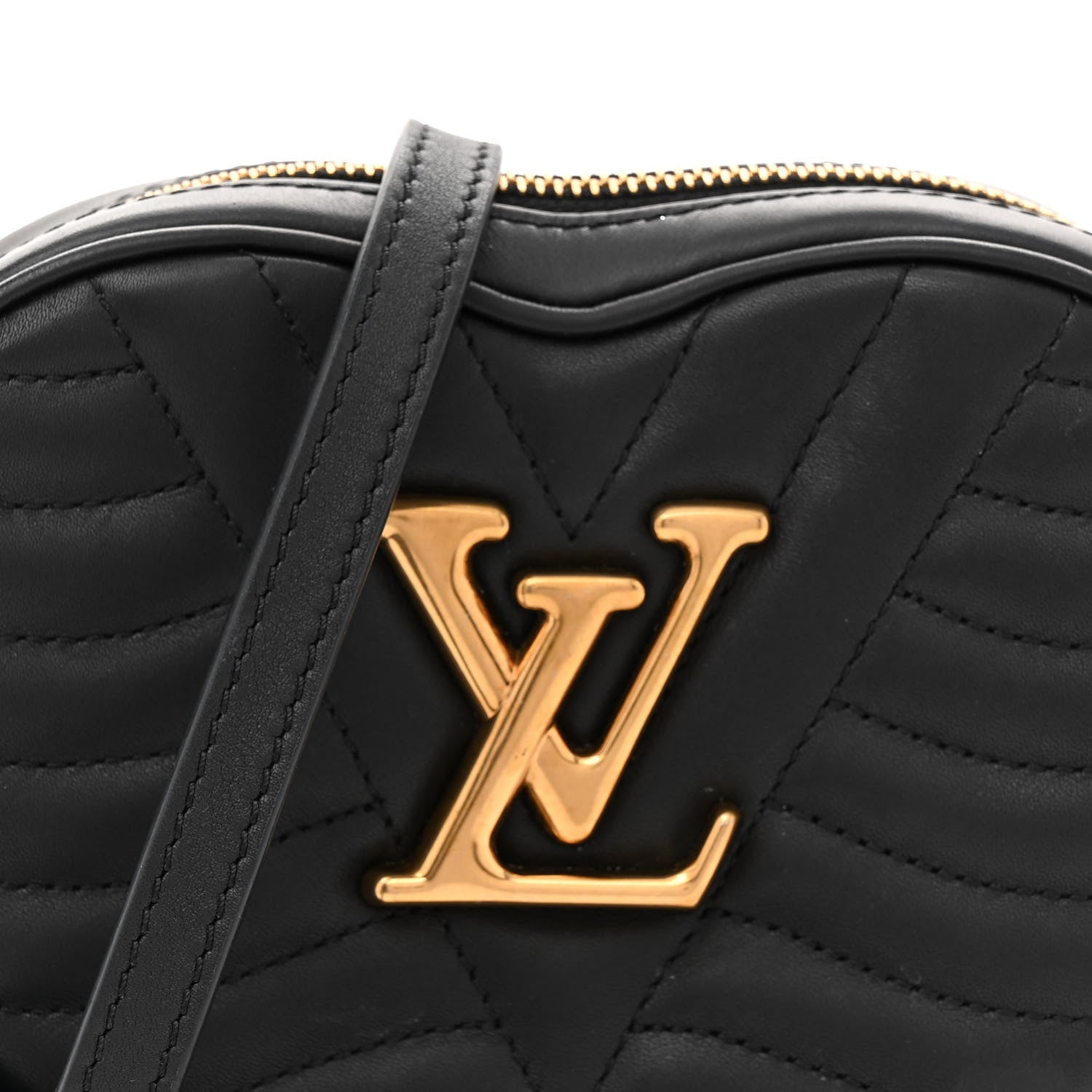 Louis Vuitton Calfskin New Wave Heart Bag Black 8 of 13