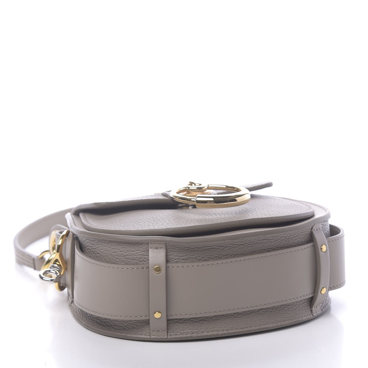 Calfskin Small Tess Bag Motty Grey