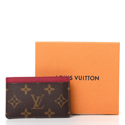 Louis Vuitton Monogram Card Holder Fuchsia 6 of 6