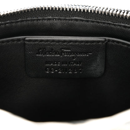 Salvatore Ferragamo Metallic Calfskin Small Viva Bow Shoulder Bag Silver 7 of 11