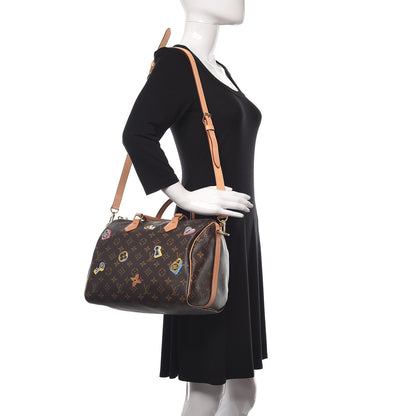 Louis Vuitton Monogram Love Lock Speedy Bandouliere 30 2 of 11