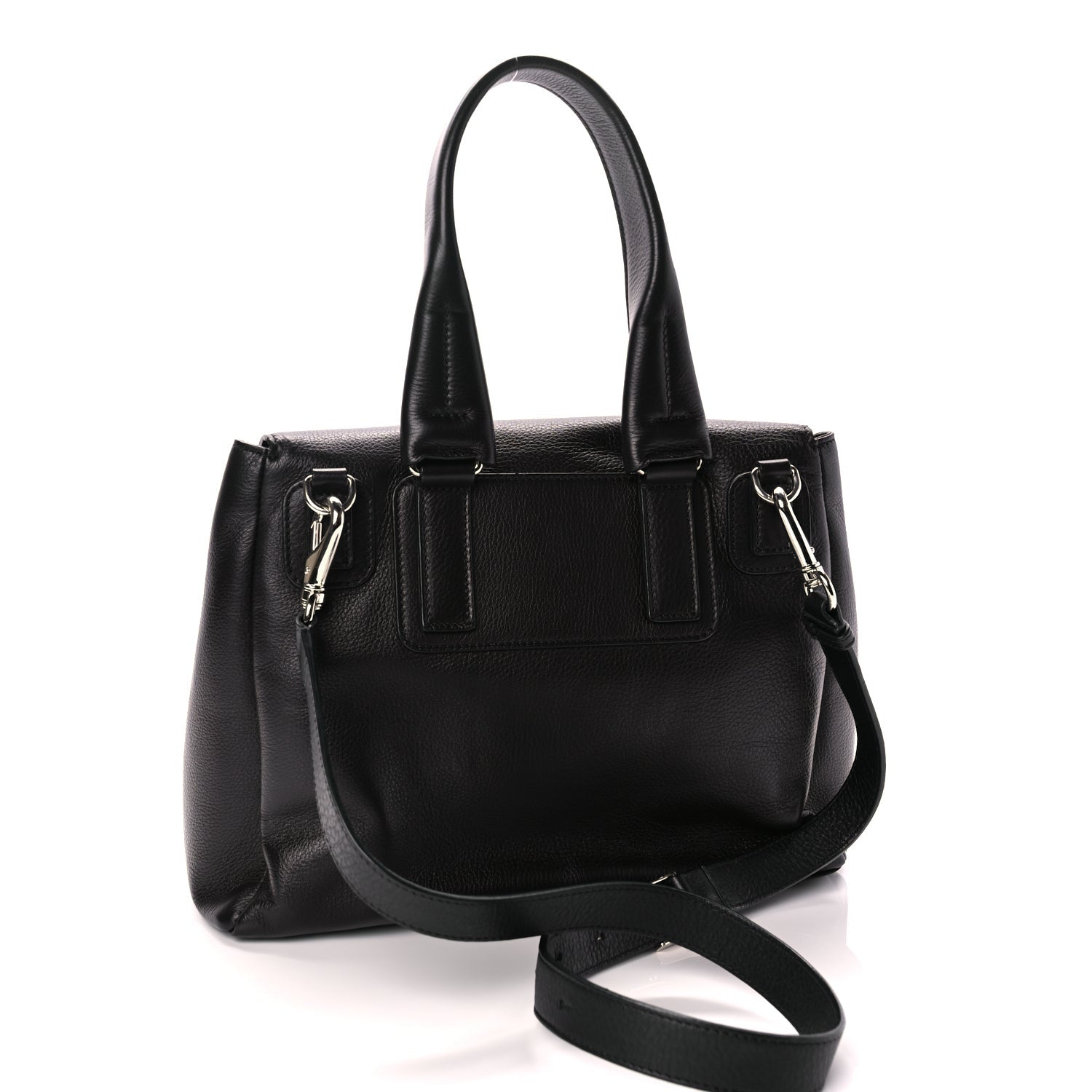 Givenchy Calfskin Small Pandora Pure Flap Bag Black 2 of 9